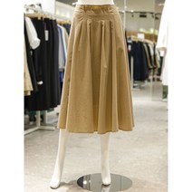 SOUP 숲 앞주름 뒷밴딩 롱스커트 SZ9SR85