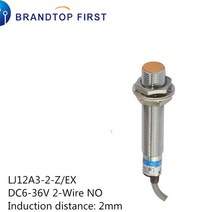 iot스위치 M12 금속 센서 근접 스위치 LJ12A3-4/2 NPN PNP NO NC, 16 LJ12A3-2-Z EX