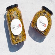 엄마애뜰 패션후르츠청 패션푸르츠청 백향과청 선물세트 1kg, 패션후르츠청 1kg+선물세트