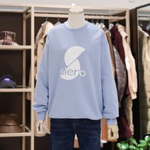 시에로 시에로 심볼 후로피 롱기장 맨투맨 티셔츠-SI1TSF451LP