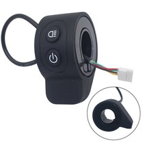 전동 킥보드 스쿠터 스로틀 전기 자전거 가속기 hx x6 x7 x8 속도 컨트롤러 스위치 전기 자전거 자전거 액세서리 장비, 없음