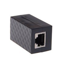 번개 Arrester 이더넷 서지 보호기 RJ-45 케이블 연결 확장 변환기 어댑터 커플러, 한개옵션0