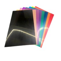 가구 필름 단색 시트지 제본표지 보호 소재 책상필름지 칼라접착시트지, 투명1P