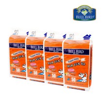 벨버드 유도제 함유 크린패드 레몬향 50매, 4개