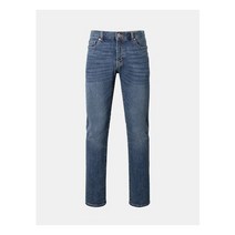 [갤럭시 라이프스타일] [SLIM FIT] 블루 코튼 블렌드 워싱 데님 팬츠 (GC1121