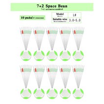낚시좌대 낚시발판스페이스 콩 7 개 엉킴 방지 1 로드 탑 고무 스토퍼 기둥 모양 낚시 도구 태클 세트, 03 Big 10PCS