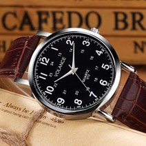 볼란체 쿼츠 QUARTZ WATCH 가죽손목시계 남자시계 여자시계 학생시계 군인시계 선물용 배터리시계