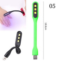UV랜턴 라이트 레진 젤네일램프 젤램프 UV램프 미니 6W LED 네일 드라이어 마이크로 USB 젤 바니시 경화 기계 아트 장비 3LED 비즈 매니큐어 도구, 10.551625