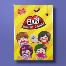 퍼니마우스캔디 390g(13gx30개) 1곽 / 할로윈데이 입술 이빨 사탕