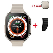 ZD8 울트라 맥스 스마트 워치 시리즈 8 49mm 티타늄 합금 바디 2.0 quot 망막 스크린 BT 전화 NFC ECG IP68 방수, GPS, 30cm, L, ZD8 ultra