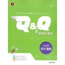 [밀크북] 천재교육 - 수능 Q&Q 특강 국어영역 단기 종합 (2020년용)