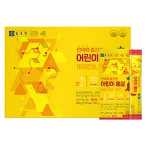 종근당 면역력 증진엔 어린이 홍삼 비타민D 아연 젤리 30포 X 1세트, 600g, 1개