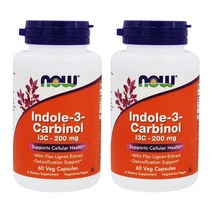 나우푸드 인돌 3 카르비놀 카비놀 200mg 60캡슐 1+1