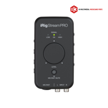 IK Multimedia iRig Stream Pro 모바일 스트리밍 인터페이스