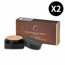 더커버클래식 로얄 프로 파운데이션 2개 set, 4호 스킨베이지 (중간피부) 2개