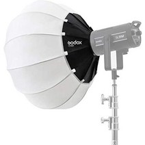 Godox 랜턴 소프트 박스 소프트 CS-65D Lantern식 Godox SL-60W SL150W II FV150 AD300PRO AD400PRO AD600BM VL150 VL300 등 대응 (65CM)