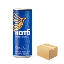 핫식스 롯데칠성음료 에너지음료, 250ml, 25개