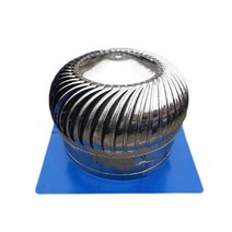 무동력 정화조 환풍기 환기 덕트 스테인리스 스텐 옥상 팬 304, 304 스텐 환기팬 - 250mm