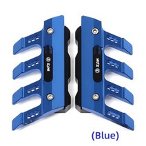 SYM JOYMAX 스쿠터 프론트 포크 프로텍터 펜더 슬라이더 머드가드 액세서리 125 250 Z300 제트 14 Cruisy300 GTS300I, 파란, 1개