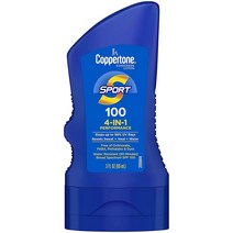 Coppertone 코퍼튠 스포츠 퍼포먼스 선스크린 워터프루프 로션 SPF 100 미국직구 자외선차단 89ml 1개