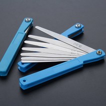 100mm 17 블레이드 두께 메트릭 갭 필러 게이지 세트 0.02 1.00 범위 목공 가제트 깊이 측정, CHINA