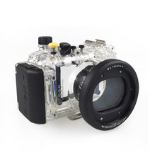 캐논 S95 카메라용 40m 수중 카메라 방수 하우징 투명 케이스 스쿠버 다이빙 수영 사진 비오는 커버, Housing only