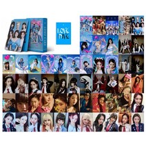 55 개/대 아이돌 leserafim Photocards Lomo ANTIFRAGILE 카드 ITZY IVE 레드 벨벳 Stayc 앨범 Photocard, [10] LVE01