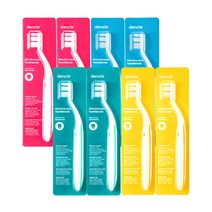 덴클 올인원케어 미세모 치과 교정 칫솔 4개입 1세트, 1개입, 8개