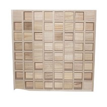해외 HIFI 홈 시어터 원목 QRD 음향판 사운드 디퓨져 8종, 8.6라인 60X60X11