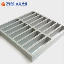 FRP그레이팅(일자형) 플라스틱그레이팅 배수로덮개 스크라바 바닷길 하수처리장 펜스 헬리포트 세차장시설, 1007x3007x25T (100x25)