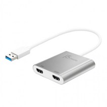 JUA365 USB3.0 to Dual HDMI Multi Monitor Adapter, 상세페이지 참조