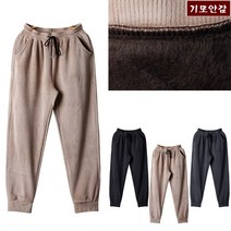 애니진 여성 겨울 기모 골덴바지 시보리 데일리 밴딩팬츠 0924