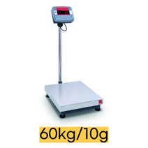 OHAUS저울 벤치저울 D24PE60FL/60kg 10g단위 충전식