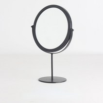 엔틱 전신 거울 부착 웨이브미러 옷가게 북유럽 언 아트 인스 데스크탑 화장 심플하고 홈, 하이 블랙