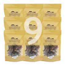 딩고망고 오리도가니(소) 200g 강아지수제간식 오리뼈 건조간식, 9개