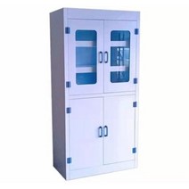 실험실 병원 화재 및 방폭 안전 시약 캐비닛 시약장 이중잠금, PP약장900x450x1800mm