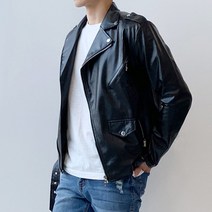 라이더자켓 바이커 가죽자켓 벨트 래더룩 RIDER01