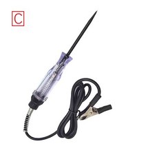 화물차공구함 다용도공구함 DC 자동차 트럭 전압 회로 테스터 디지털 디스플레이 배터리 Stethoscope 프, 02 No digital C