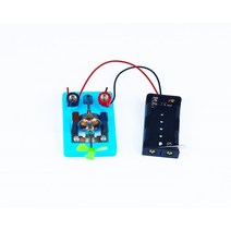 교류발전기 NEW DIY 풍력 발전기 전자기 실험 DC 전기 회로 직류 모터 모델 과학 장난감, green215092, 2.with battery box