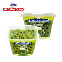 [마다마 올리바] 냉장 피티드 그린 카스텔베트라노 올리브 480g, 1개