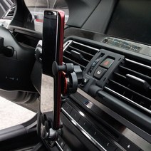 BMW 5시리즈 F10 핸드폰 거치대 마운트 홀더, 실버