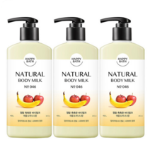 해피바스 정말 촉촉한 바디밀크 400ml