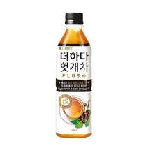 칠성 건강차 갈증해소 더하다헛개차 식이섬유 음료 500ML 12개, 10세트