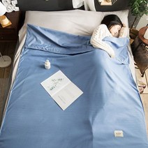 더러운 호텔 침낭 휴대용 여행 기차 침목 유물 초경량 외출 더블 침대 싱글 사계절 유니버설, 80x215cm, Sm Youlan jz 워싱 코튼 슬리핑백