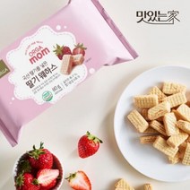 올가 국산 딸기를 넣은 딸기 웨하스 80gX8봉, 없음