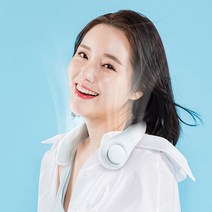 [휴먼월드몰] C-ONE 넥밴드 휴대용 선풍기 C.ONE Neckband fan (3개 이상 구매시 Gift) 3시간완충12시간사용 항공팬원리 이용 넥밴드 투톤컬러 시원 넥밴드, 시원 네이비