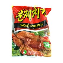 이푸드 훈제치킨 650g, 1마리