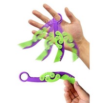 토이나이프1+1신제품 3D 프린팅 당근칼 피젯토이 틱톡 어른 장난감 신형 스트레스 해소, 실버+퍼플그린 1+1