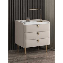 원목협탁 정리선반 침실 테이블 침실협탁 미니수납장, L번 스타일