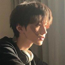 가발남 단발 한국판 멋쟁이 왕홍 패션 생머리 미분쇄개 일본계 자연모방 올인원 세트, 할매그레이+헤어망